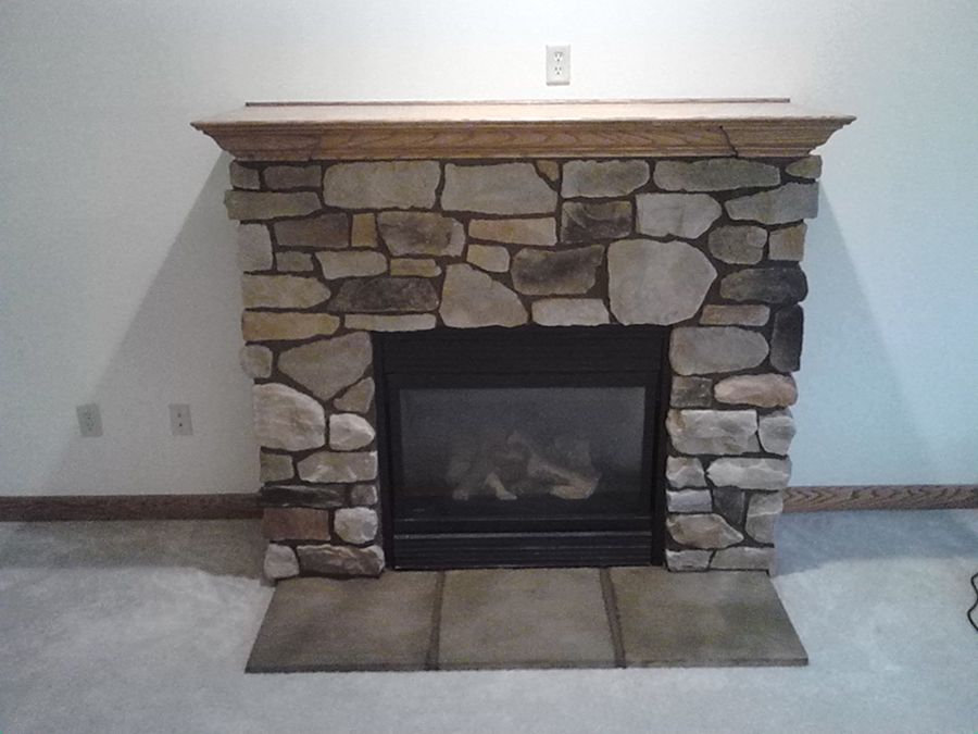 After-Fireplace Refacing