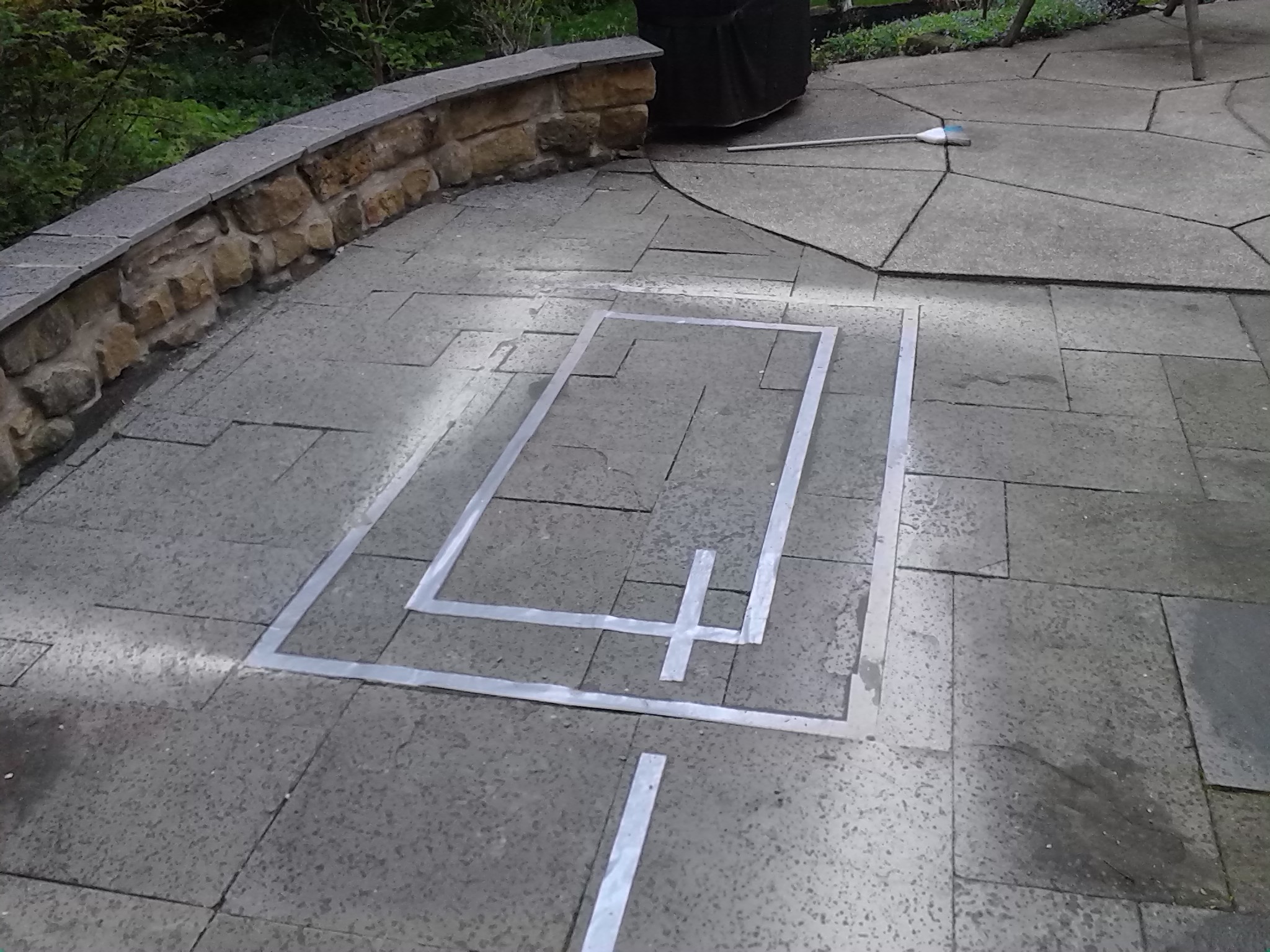 Before-Outdoor firepit