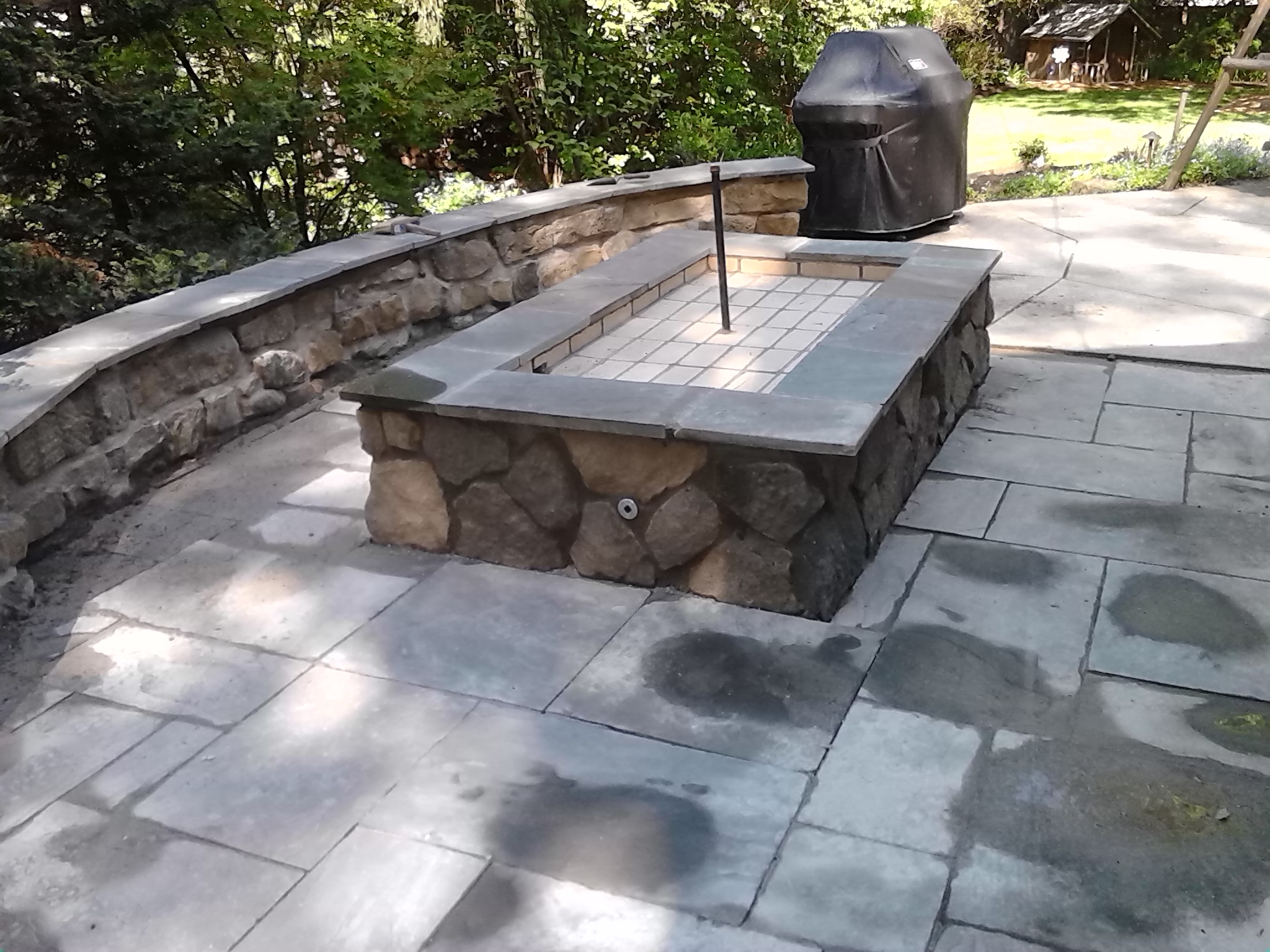 After-Outdoor firepit